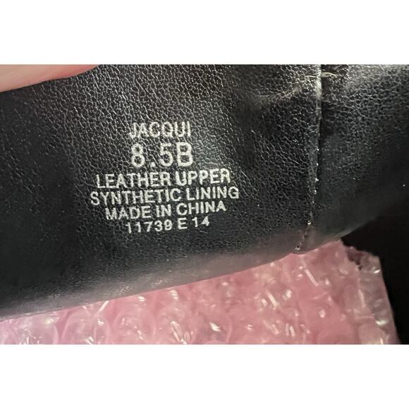 RALPH LAUREN Jacqui Black leather D-Ring Harness Tall Equestrian Boots - Picture 11 of 12